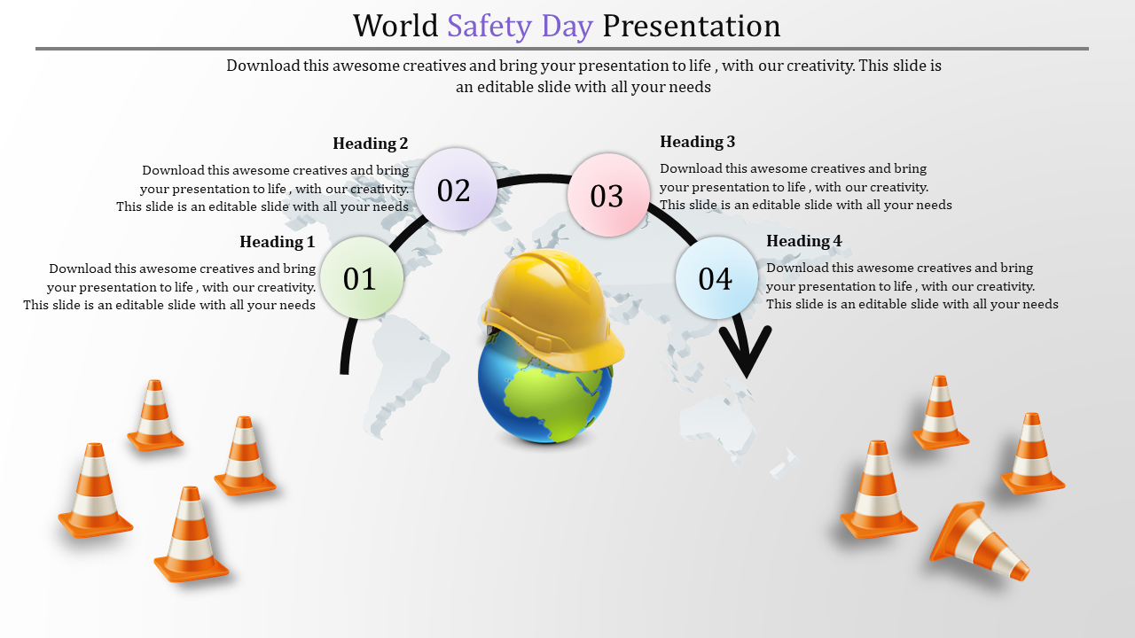 safety powerpoint templates-world safety day
